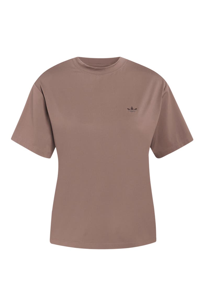 Essentials Mock Neck T-Shirt, Alternate, color, EARTH STRATA/