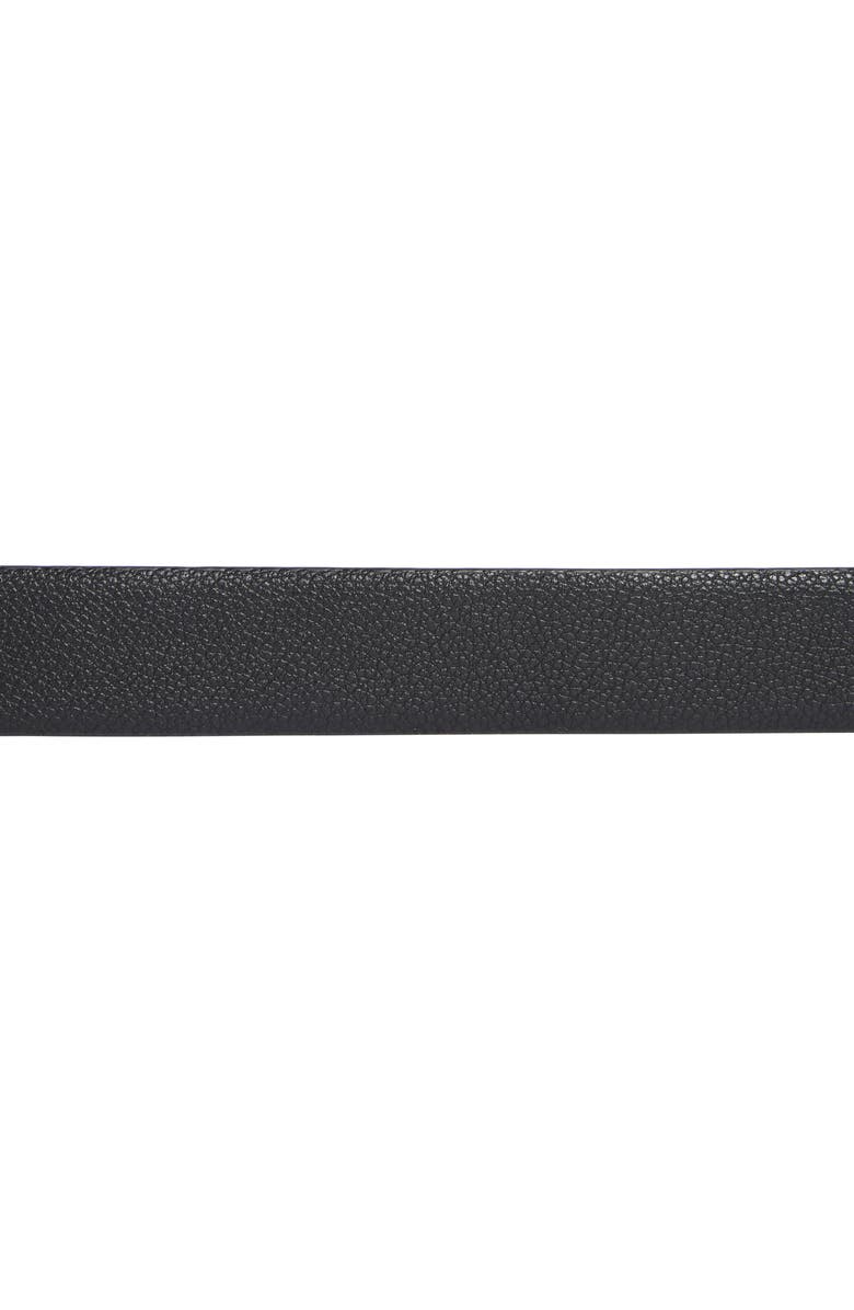Sculptural Faux Leather Belt