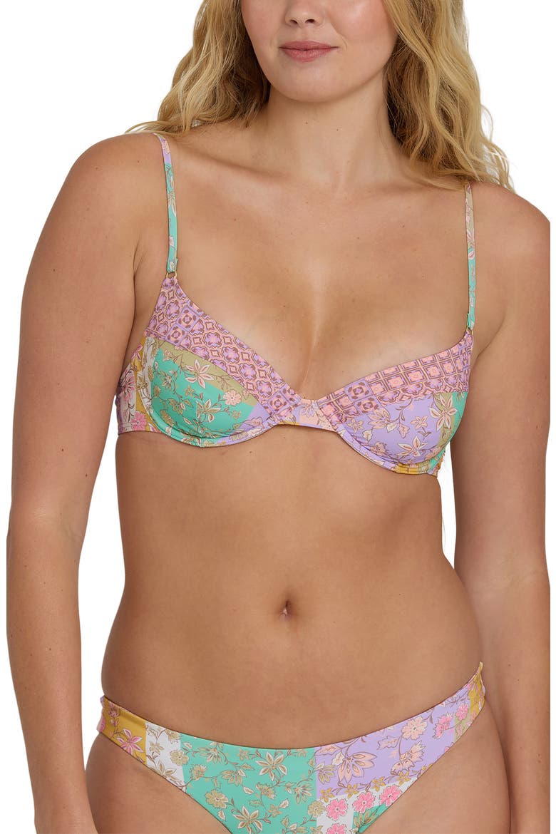 Dreamy Daze Morgan Underwire Bikini Top, Alternate, color, SWEET LILAC
