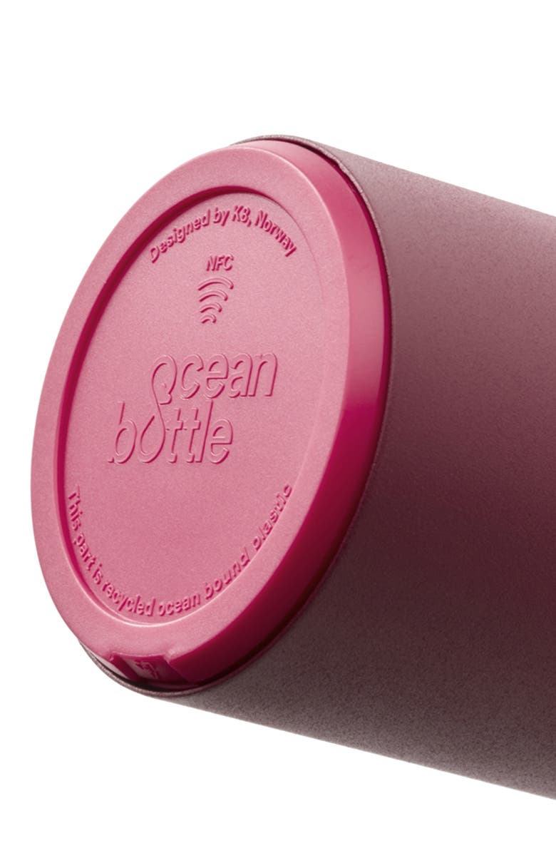 Ocean Bottle Brew 12-Ounce Coffee Flask, Alternate, color, Maroon Dusk