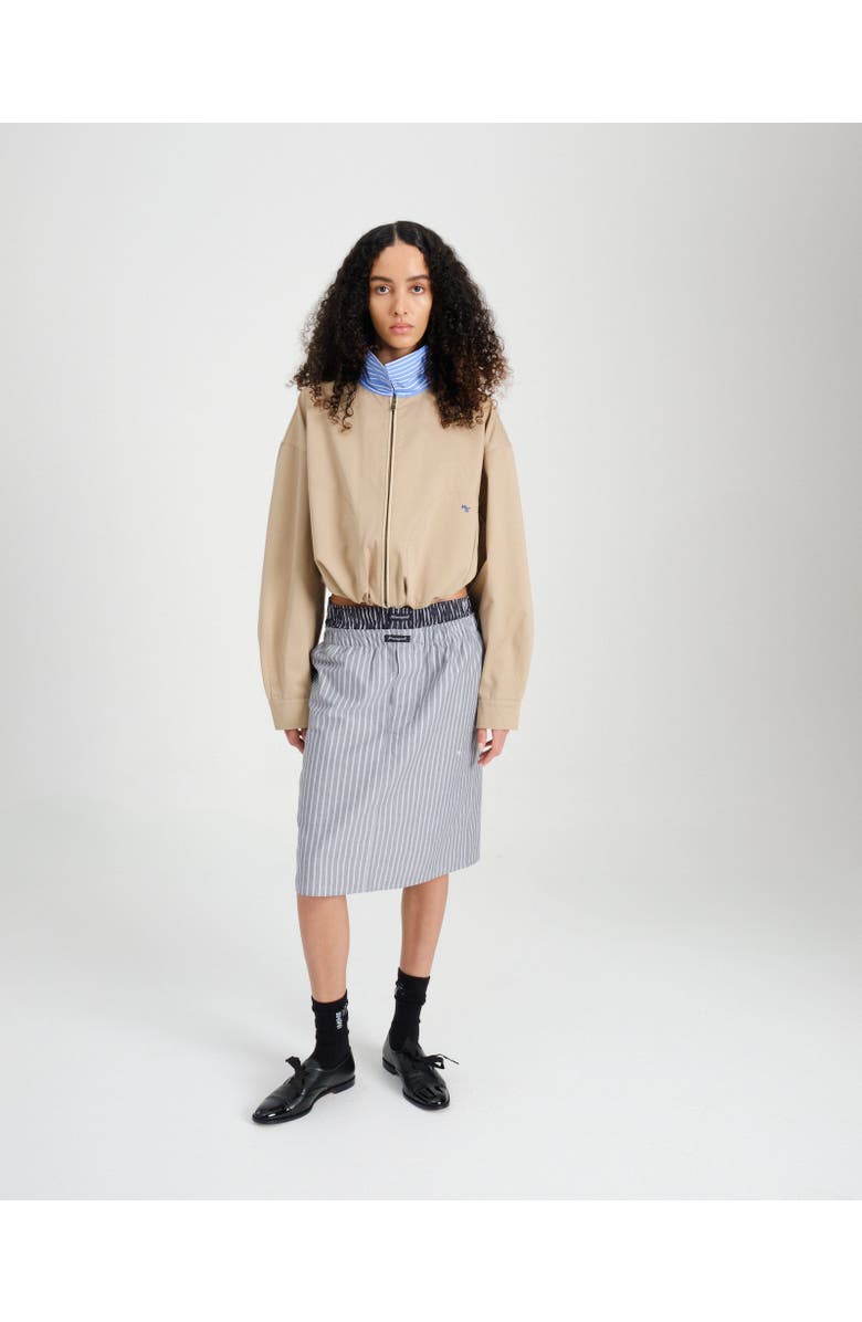 Hommegirls Parachute Jacket, Alternate, color, Khaki