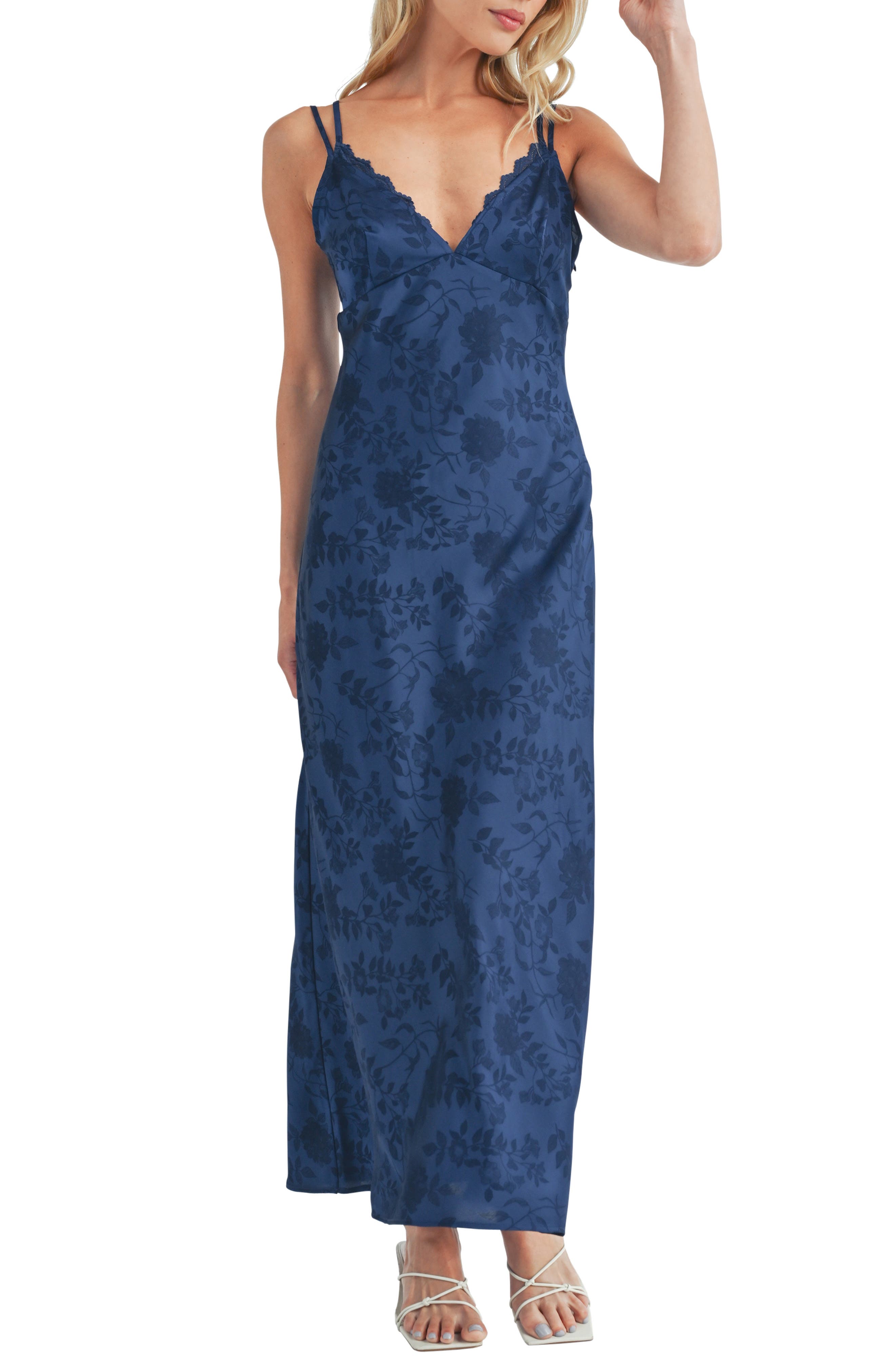Lush Lace Detail Slipdress (Women) | Nordstromrack