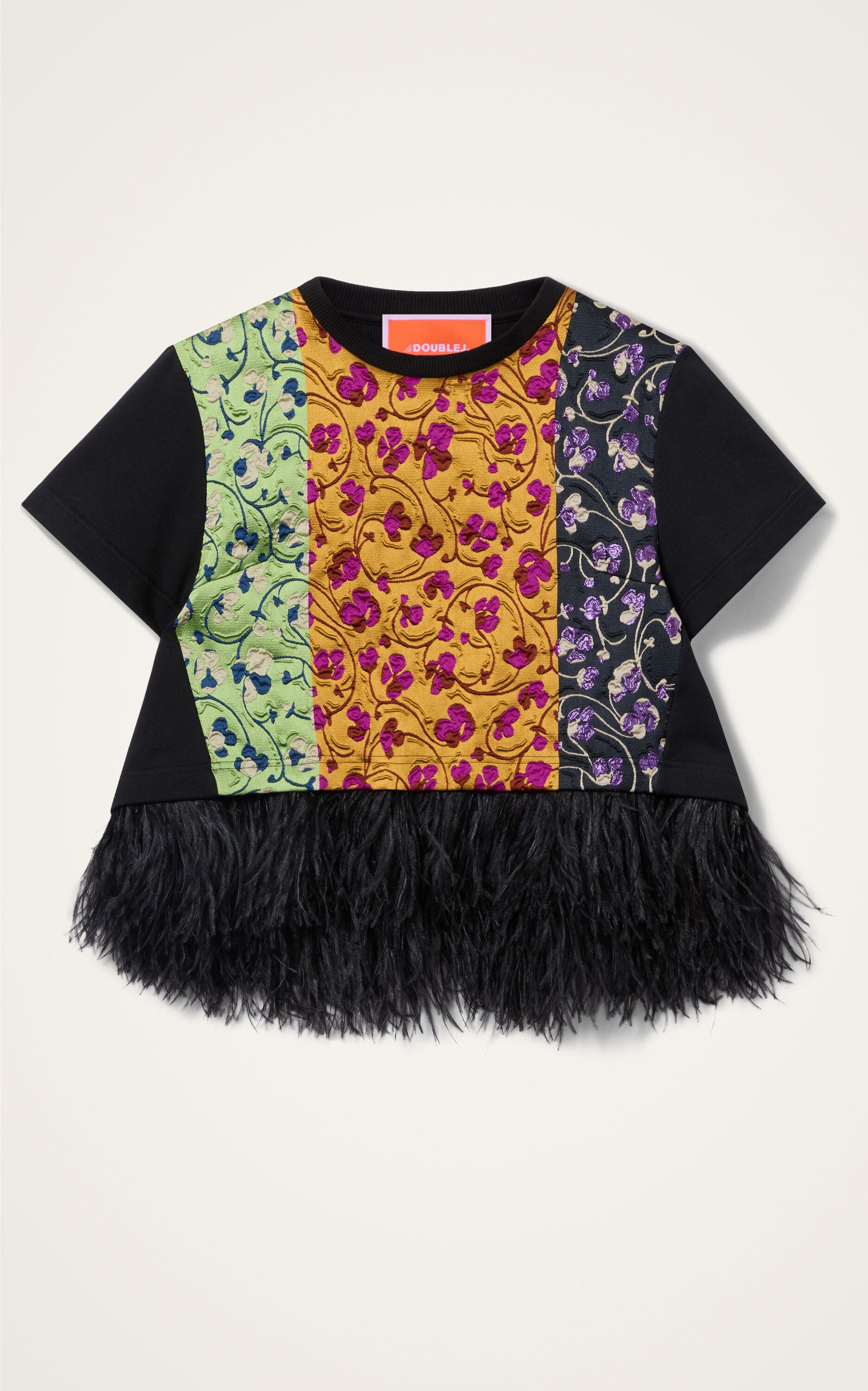 La Scala Tee With Feathers - image 2