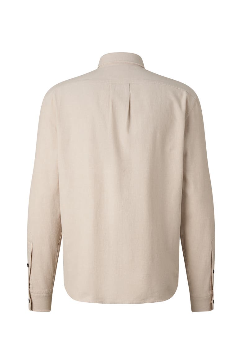 Linen Blend Shirt Heiko, Alternate, color, Sand