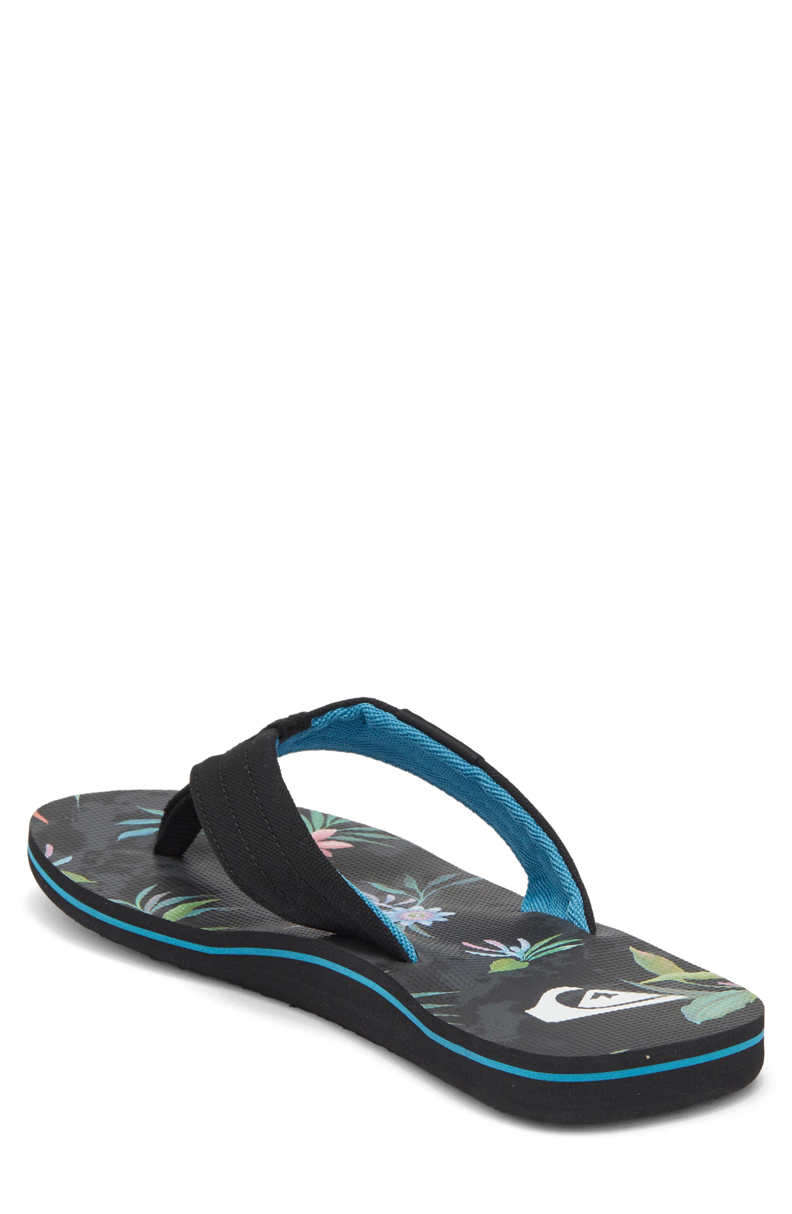 Quiksilver Molokai Layback II Flip Flop, Alternate, color, Xkbg