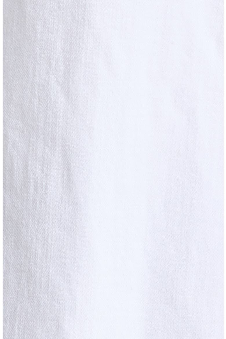 Classic Collar Organic Cotton & Organic Linen Jacket, Alternate, color, WHITE