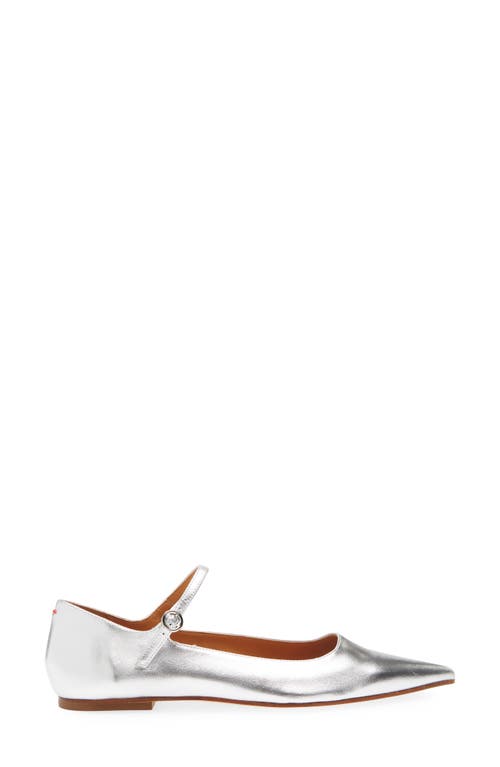 Aeyde Cleo Pointed Toe Mary Jane Flat