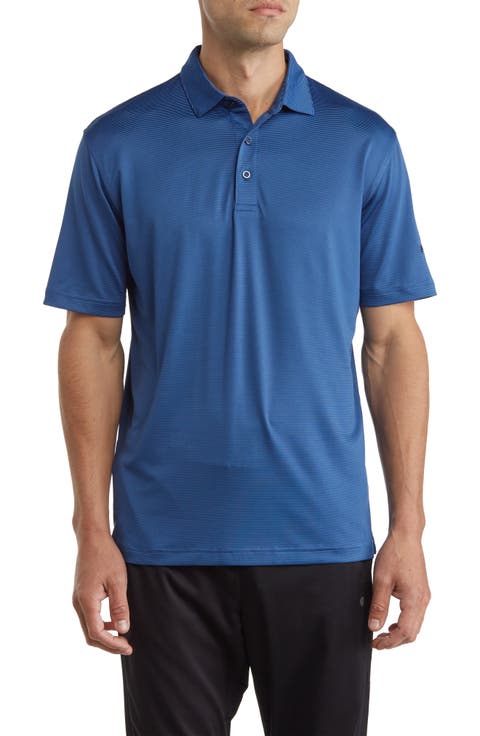 Fine Line Stripe Polo