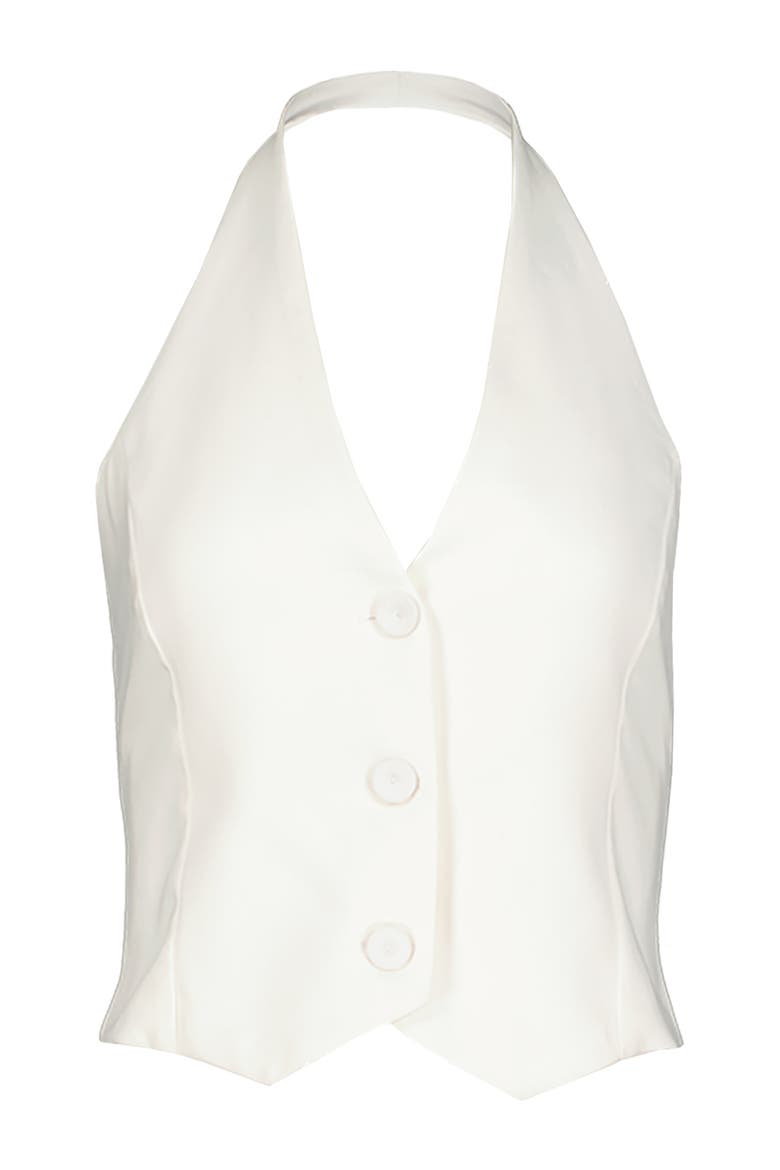 Porto Vest, Alternate, color, White