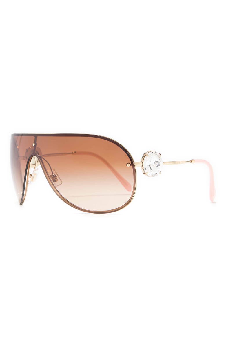 Miu Miu 67mm Pilot Sunglasses, Alternate, color,