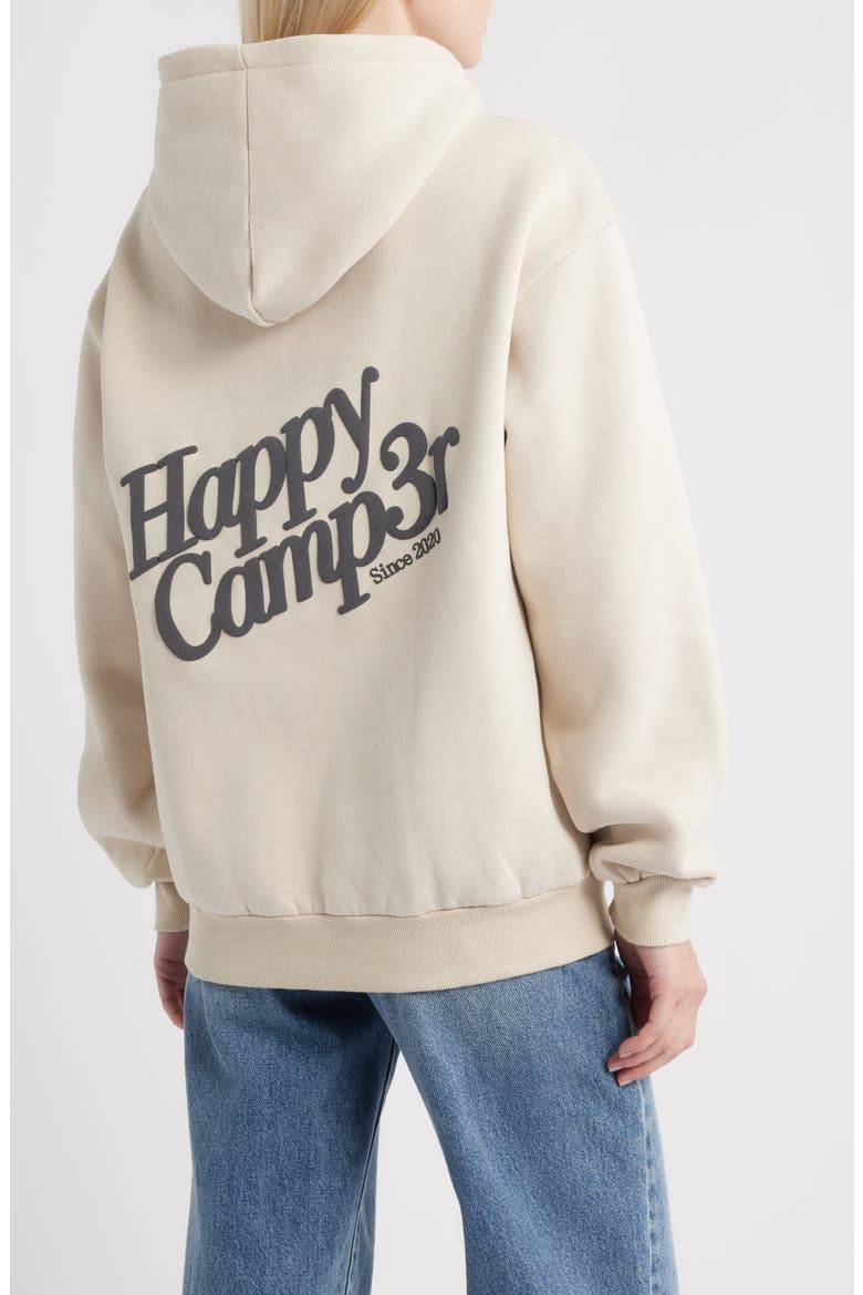 Puff Series Core Logo Cotton Blend Hoodie, Alternate, color, BEIGE