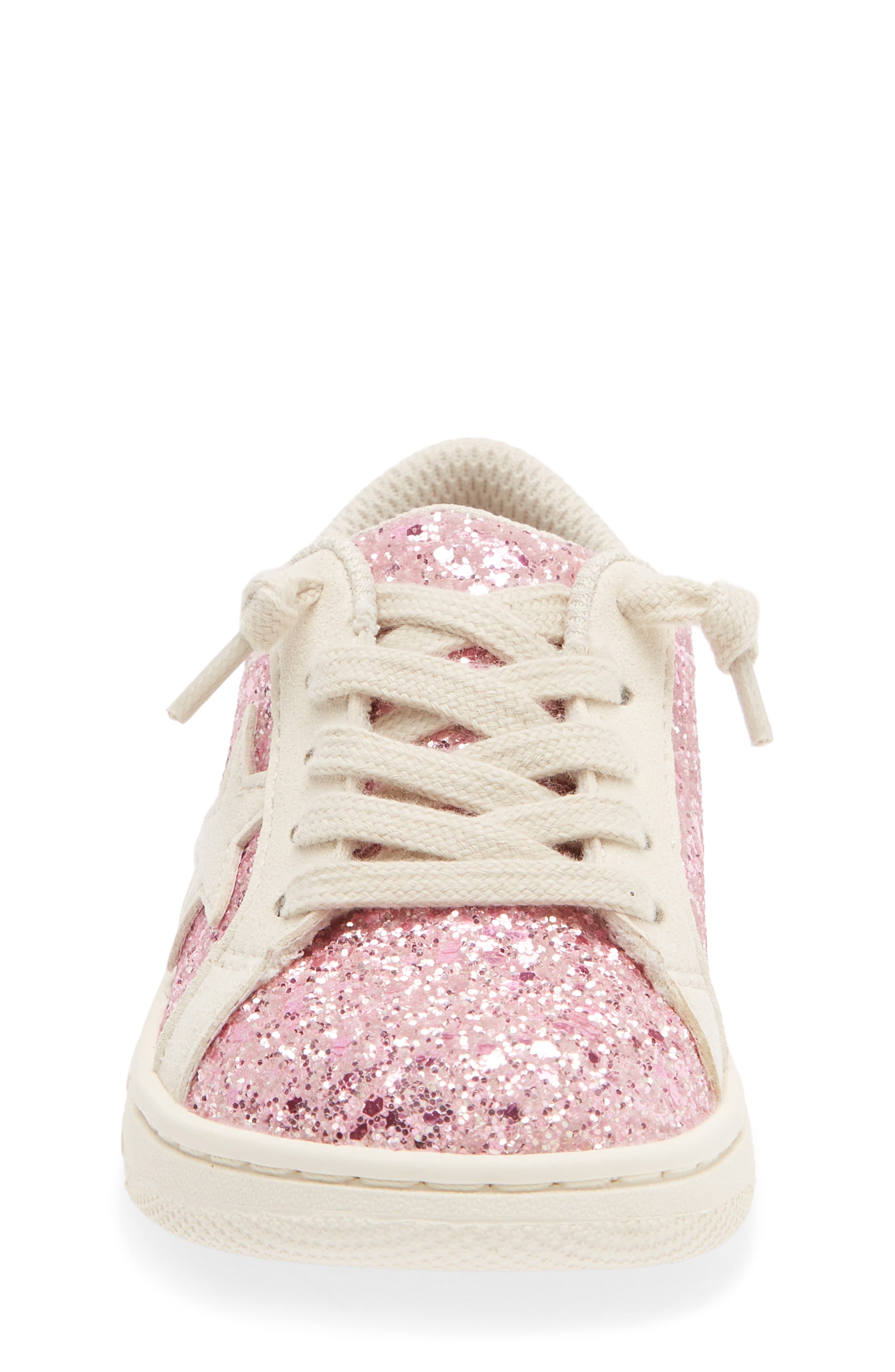 Kids' Kinely Glitter Star Sneaker, Alternate, color, GLITTER PINK