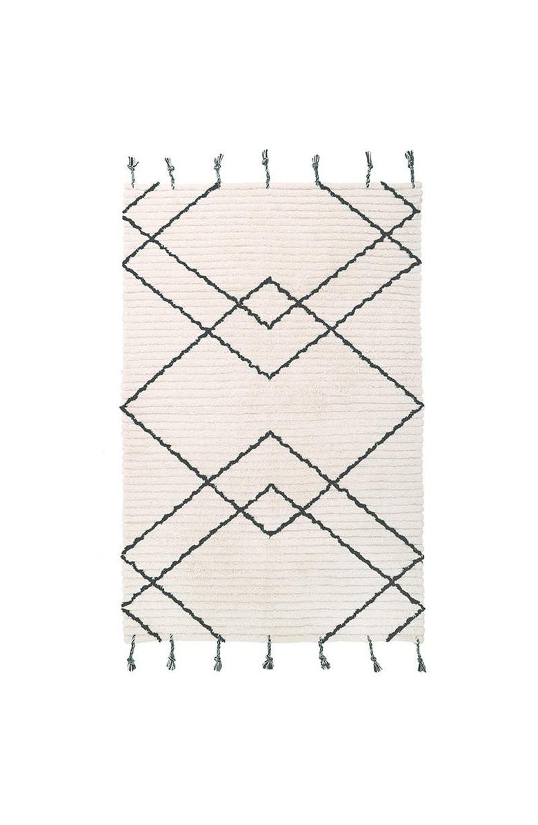 Nattiot Rug Viktor, Alternate, color, Off White / Black