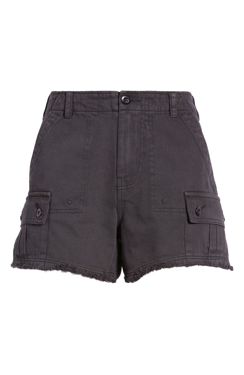 Lucky Brand Raw Hem Utility Shorts, Alternate, color,