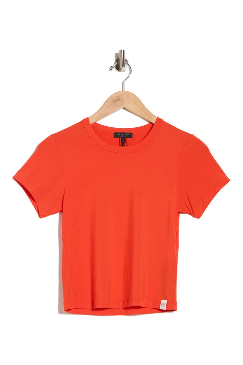 Luca Baby T-Shirt, Alternate, color, BRIGHT ORANGE