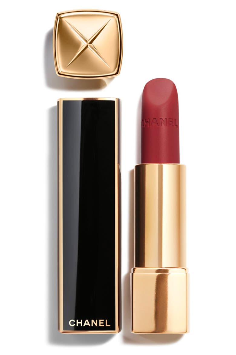 ROUGE ALLURE VELVET Luminous Matte Lip Colour, Main, color, 58 ROUGE VIE