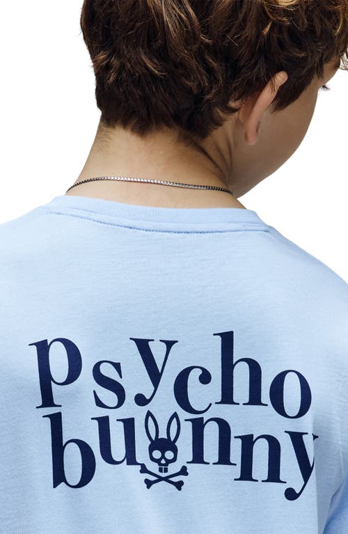 Psycho Bunny Kids' Jasper Logo Graphic T-shirt In Green