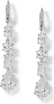 Nadri Beatrix Cubic Zirconia Drop Earrings