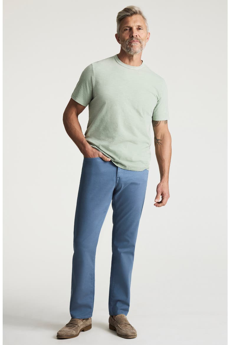 Slub Cotton Crewneck T-Shirt, Alternate, color, ICEBERG GREEN