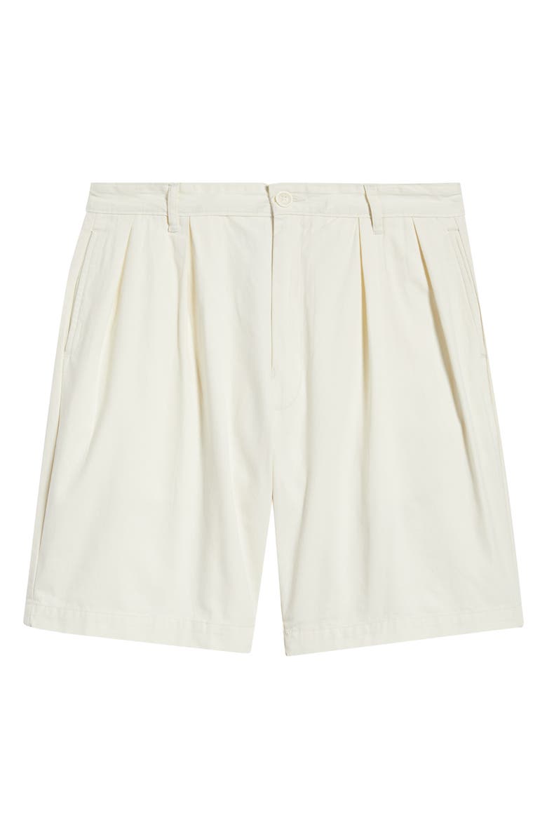 Service Works Part Timer Organic Cotton Twill Shorts, Alternate, color, Off-White