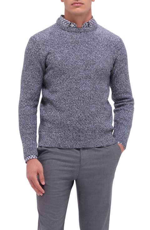 Mouliné Merino Wool Sweater