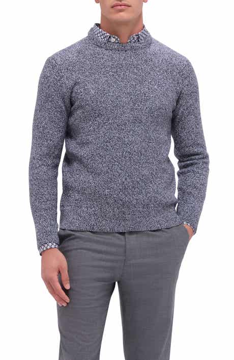 Bugatchi Mouliné Merino Wool Sweater