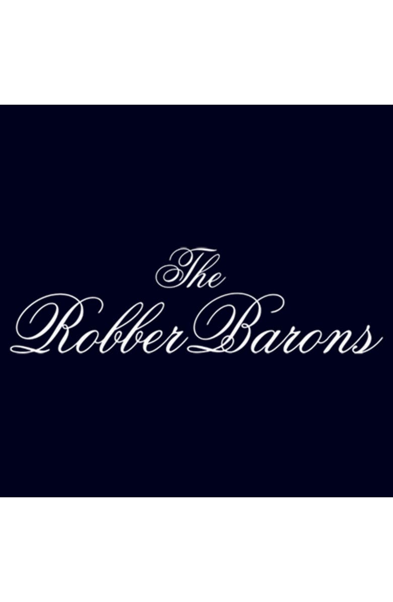 Crooks & Castles Men's Crooks & Castles The Robber Barons List Front and Back Graphic T-Shirt, Alternate, color, Navy Blue
