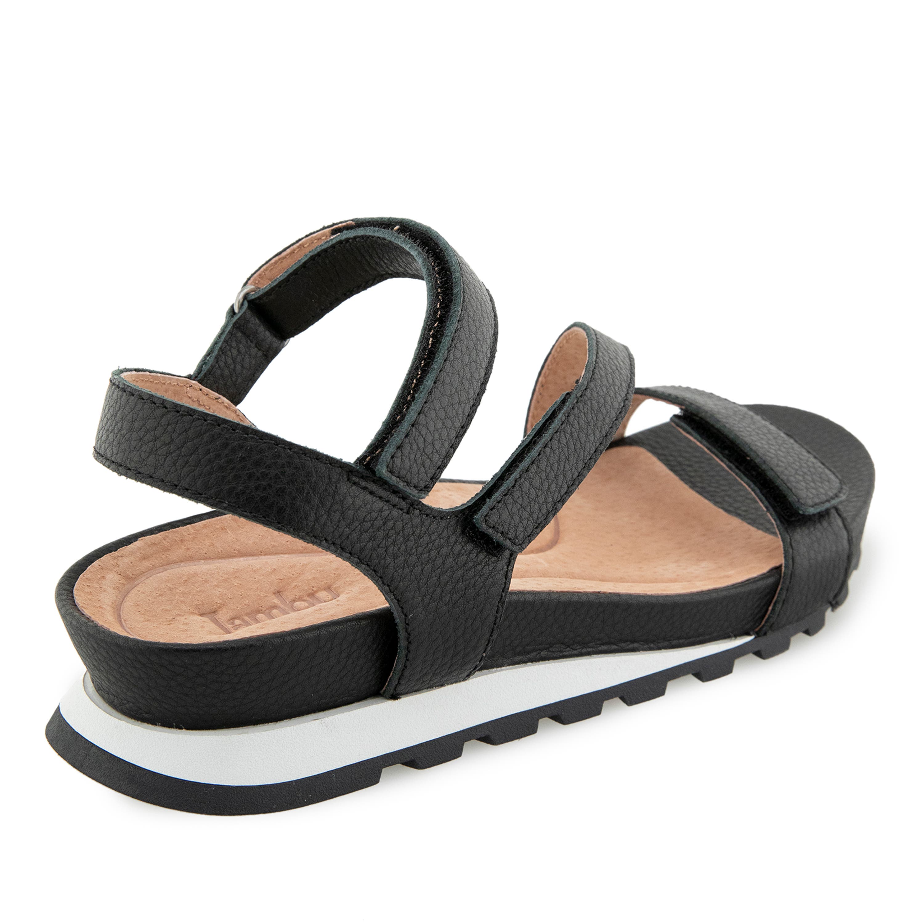 Jambu Liza Casual Wedge Sandal, Alternate, color, Black