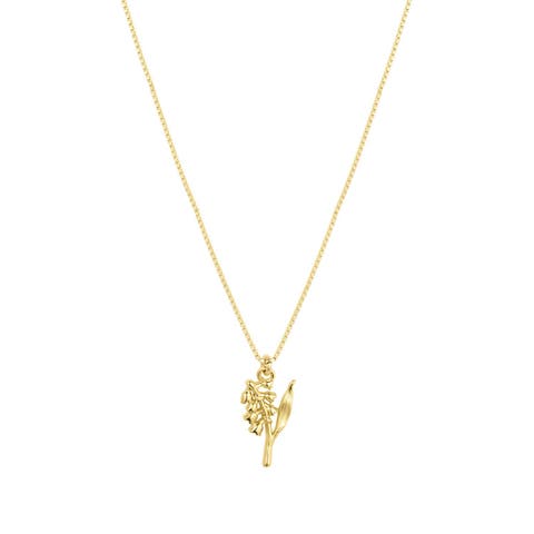 Elsie Birth Flower Necklace
