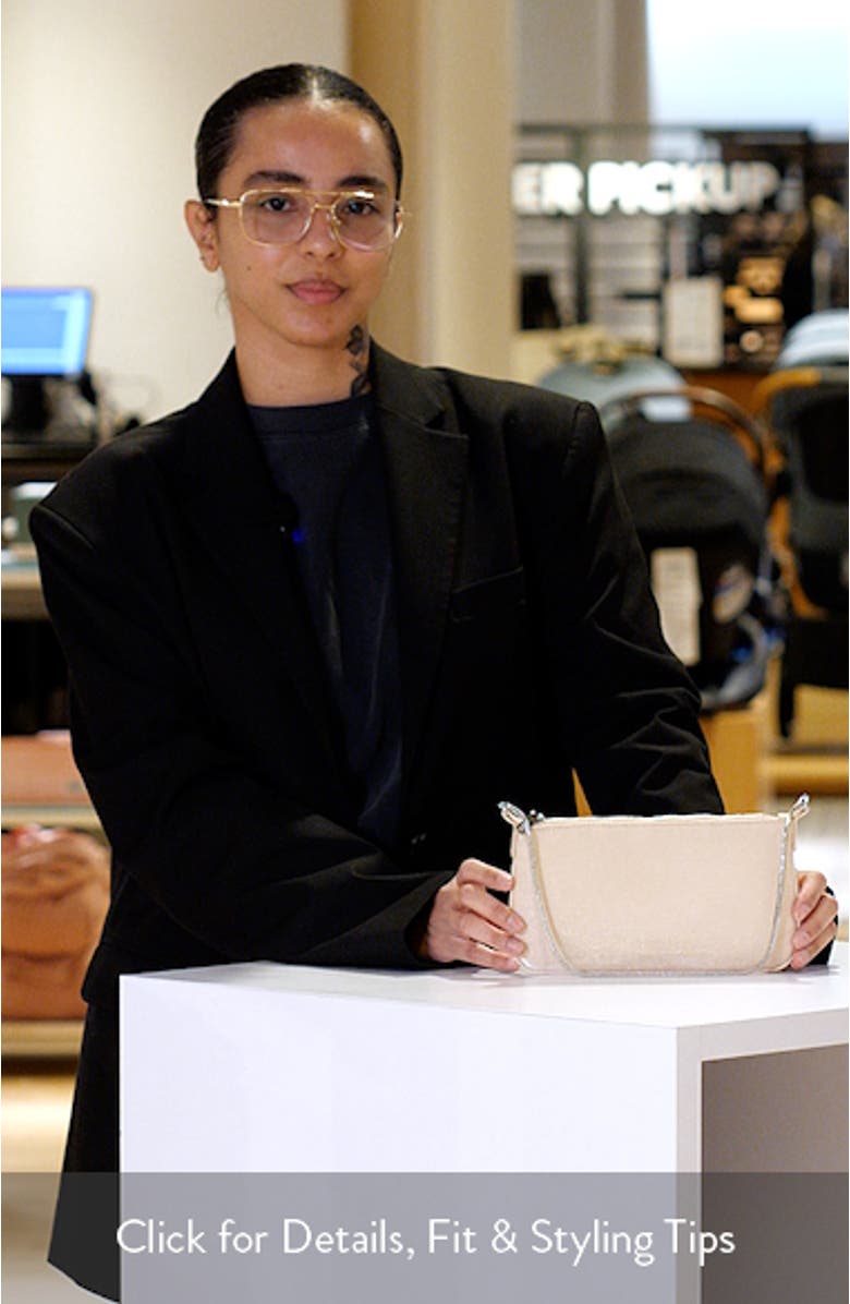 Slim Canvas Chain Handle Bag, sales video thumbnail