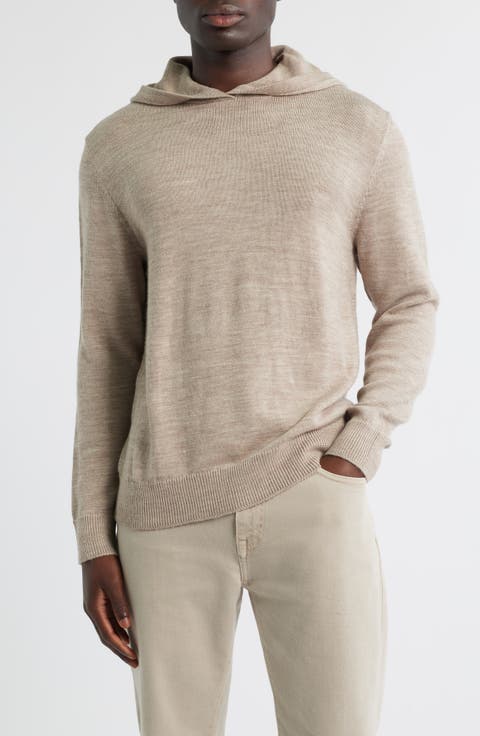 Campo Hooded Merino Wool Sweater