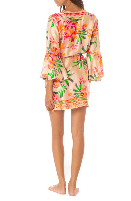 Maaji Enjoyable Cover-up Caftan In Light Beige