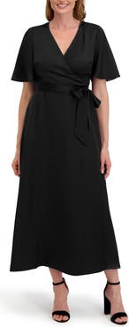 Laundry by Shelli Segal Madison Faux Wrap Maxi Dress