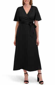 Laundry by Shelli Segal Madison Faux Wrap Maxi Dress