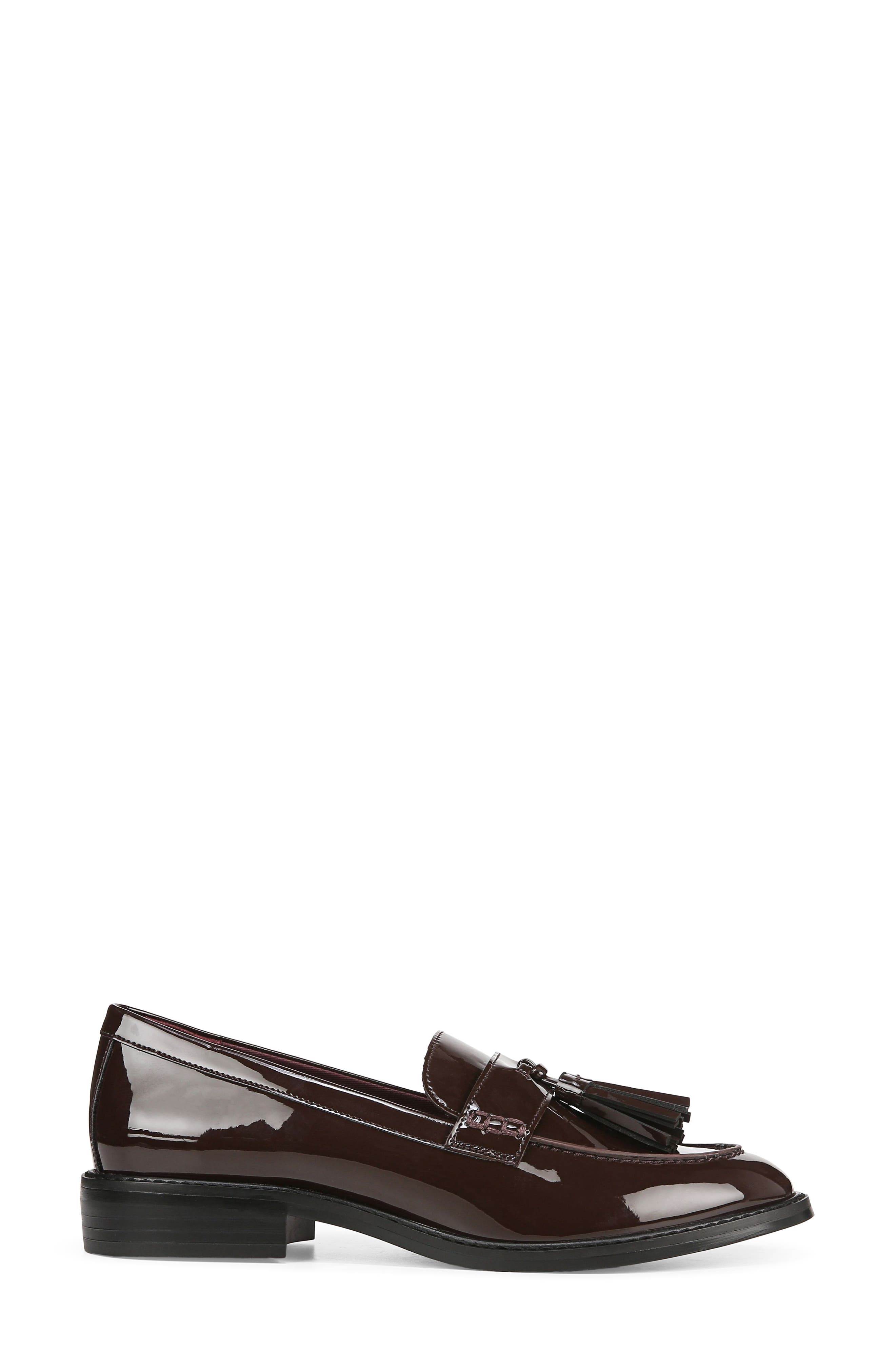 Carolyn Low Tassel Loafer, Alternate, color, BROWN