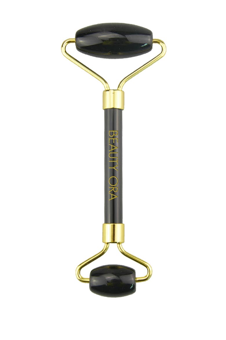 Crystal Face, Eye & Body Roller - Black Obsidian, Main, color, NO COLOR