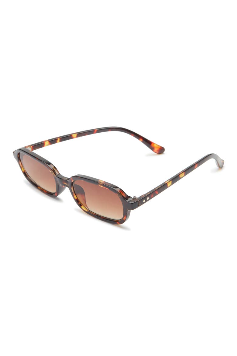 Gradient Square Sunglasses, Alternate, color, TORTOISE