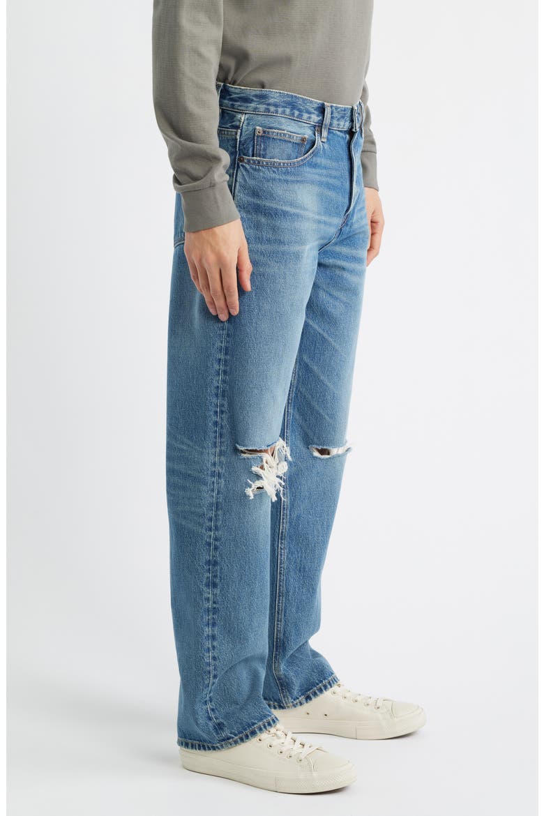 Relaxed Fit Jeans, Alternate, color, COOLTON DESTRUCTED