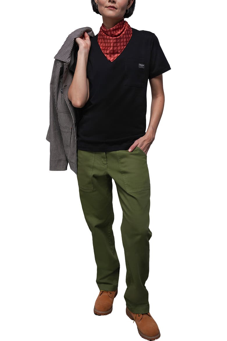 The Everyday Pocket Tee, Alternate, color, BLACK