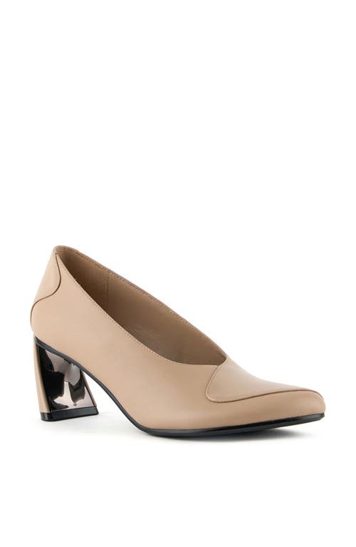 United Nude Zuma Dana Mid Pumps In Brown