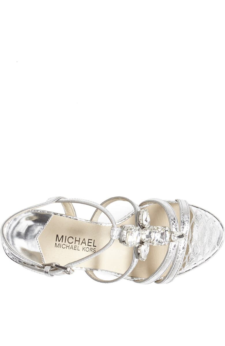 MICHAEL Michael Kors 'Jayden' Espadrille Wedge, Alternate, color,