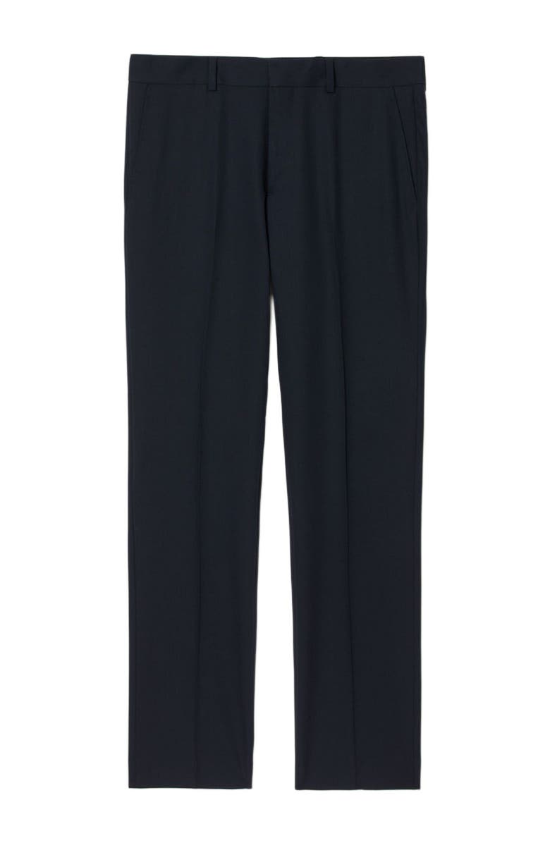 SANDRO Wide-leg suit trousers, Alternate, color, Navy Blue