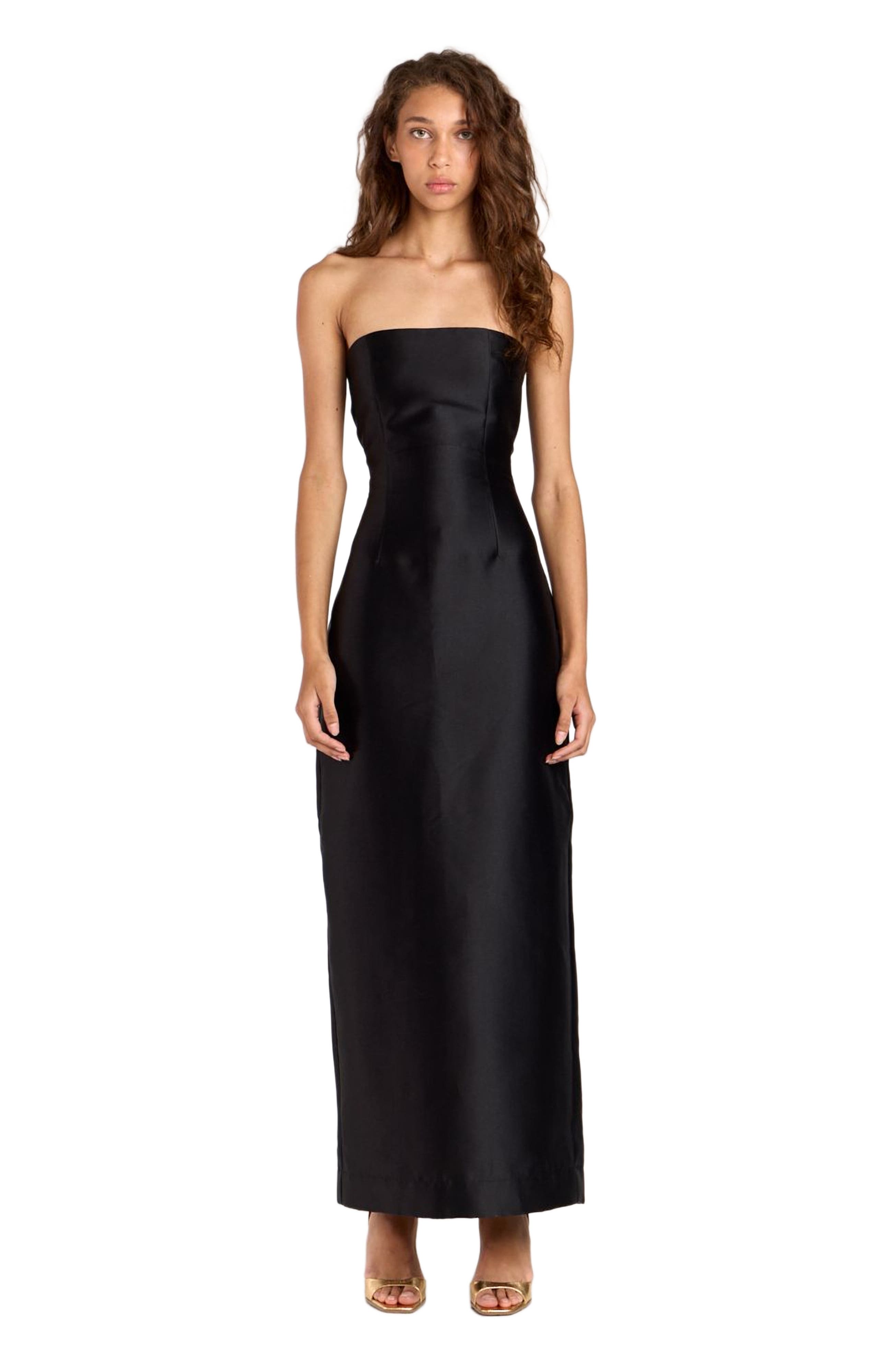 Twill Column Dress