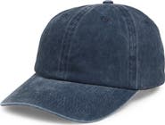 NORDSTROM RACK Stonewash Cotton Dad Cap