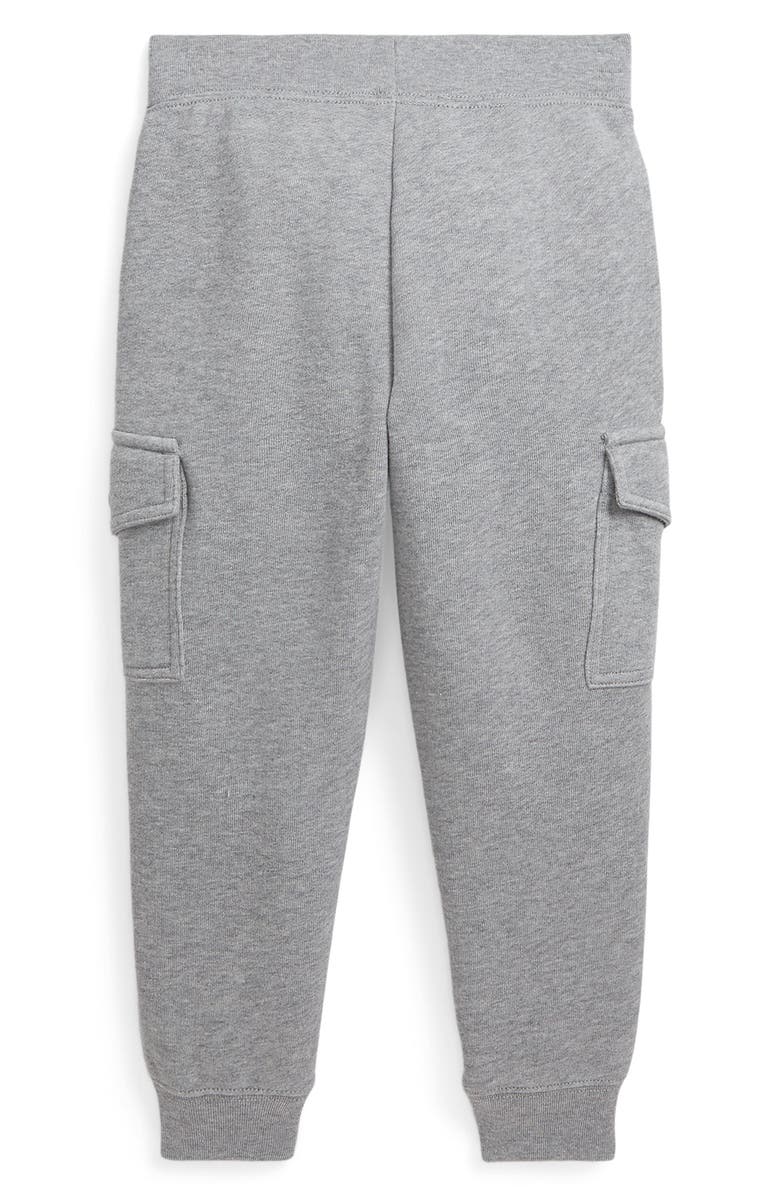 Polo Ralph Lauren Kids' Fleece Cargo Joggers, Alternate, color, Grey