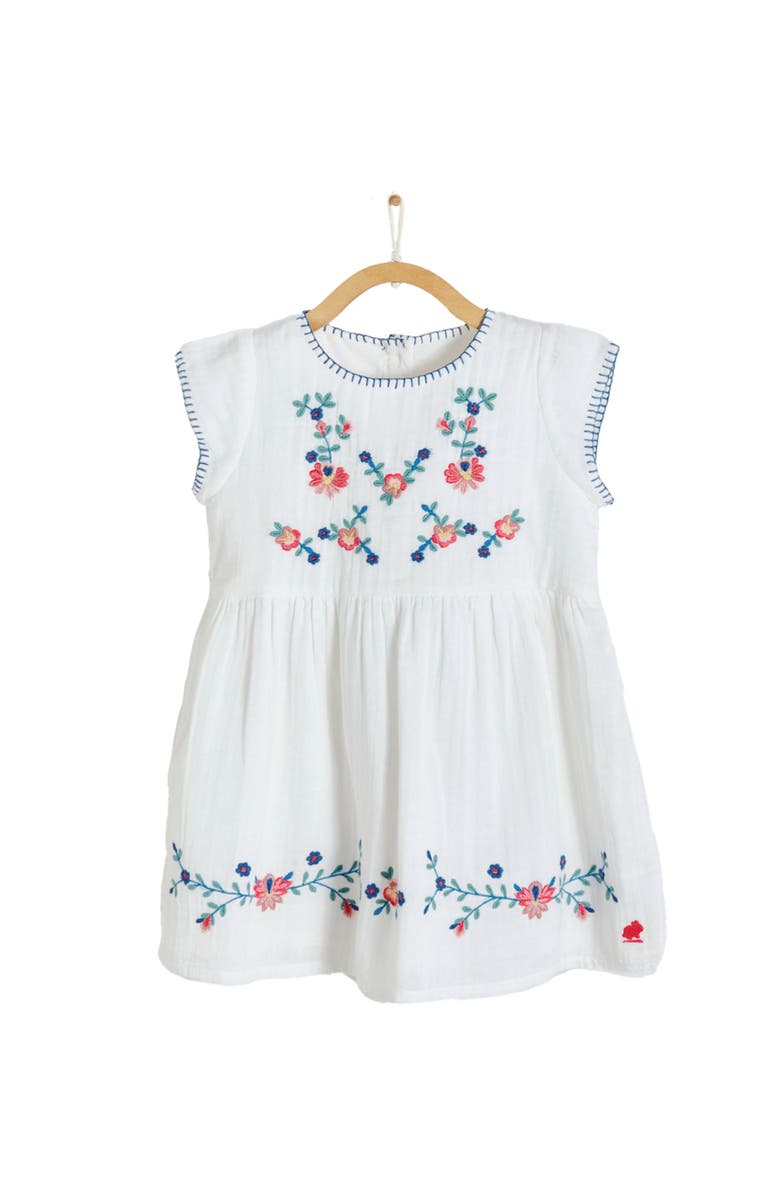 Babycottons Premium Cotton Emma Dress for Toddler, Main, color, 