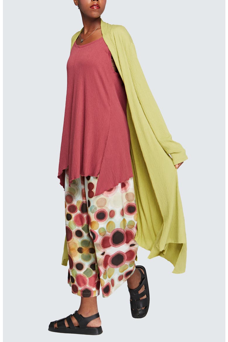 Thorne Wrinkled Viscose Jersey Top, Alternate, color, Dry Rose