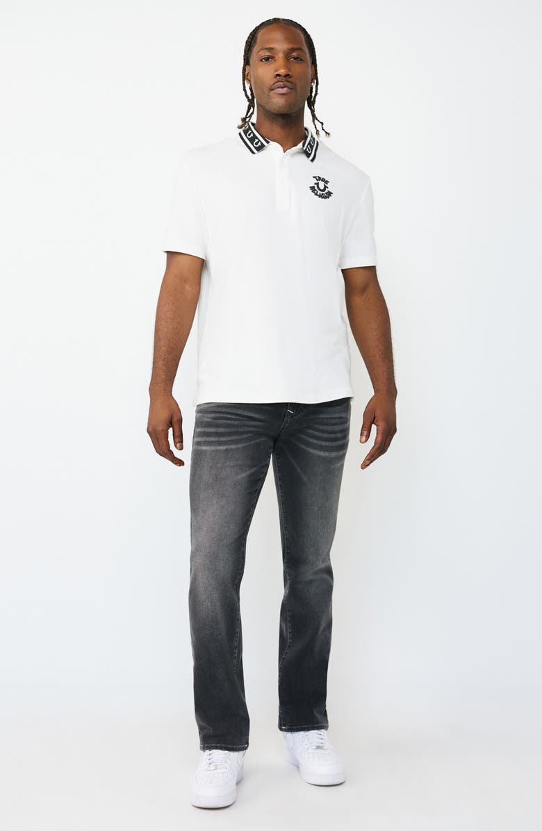 True Religion Piqué Knit Polo, Alternate, color, 