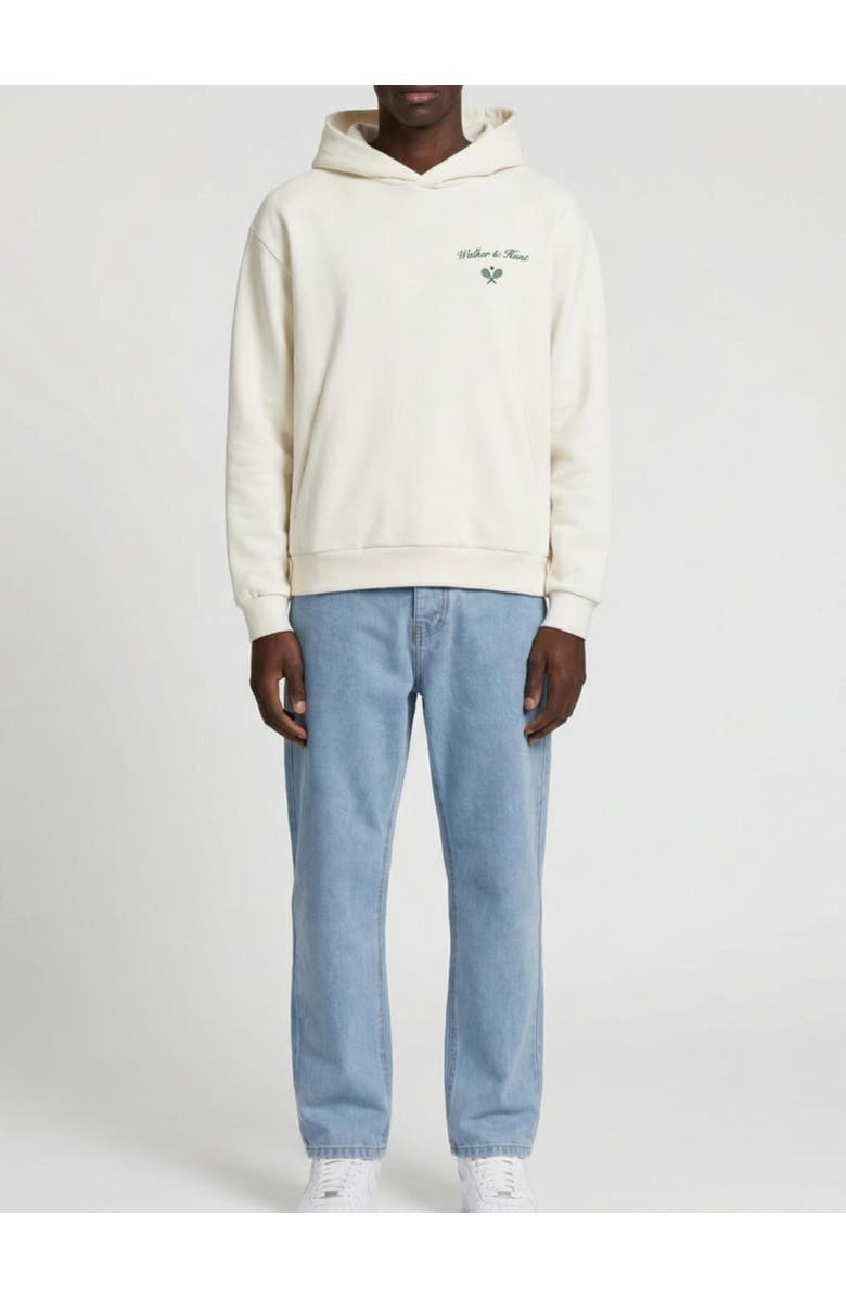 Walker & Hunt Relaxed Hoodie, Alternate, color, Cream