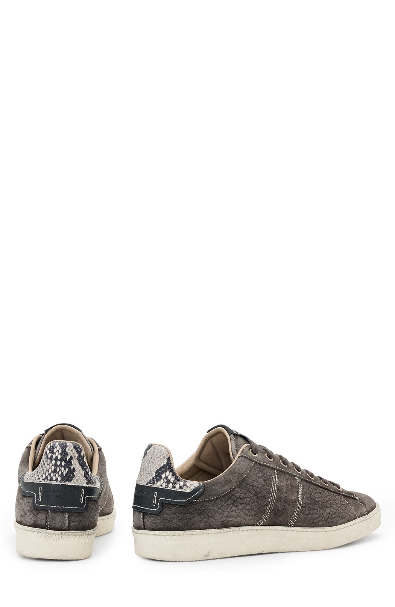 AllSaints Leon Low Top Sneaker, Alternate, color, Warm Grey